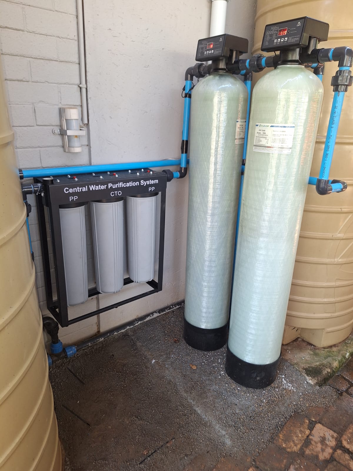 Industrial water infrastructure project